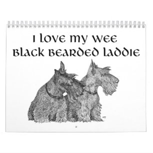 Scottie Dog Calendar
