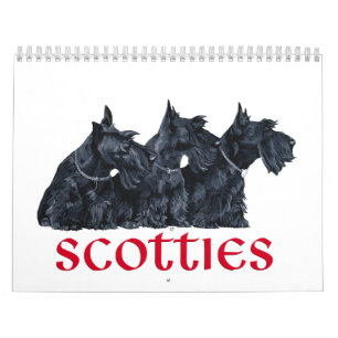 Scottie Dog Calendar