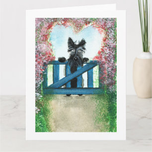 Scottie Dog Greeting Card