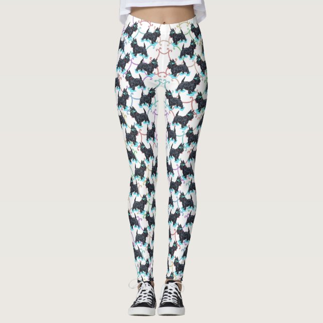 Scottie Dog Leggings (Front)