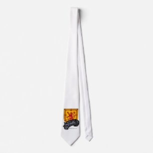 Scottie Dog Lion Rampant Flag Tie