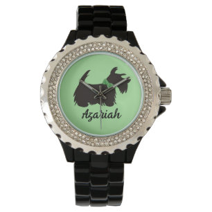 Scottie dog Personalized Watch