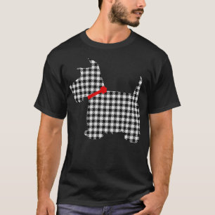 Scottie Dog Scottish Terrier Black White Buffalo P T-Shirt