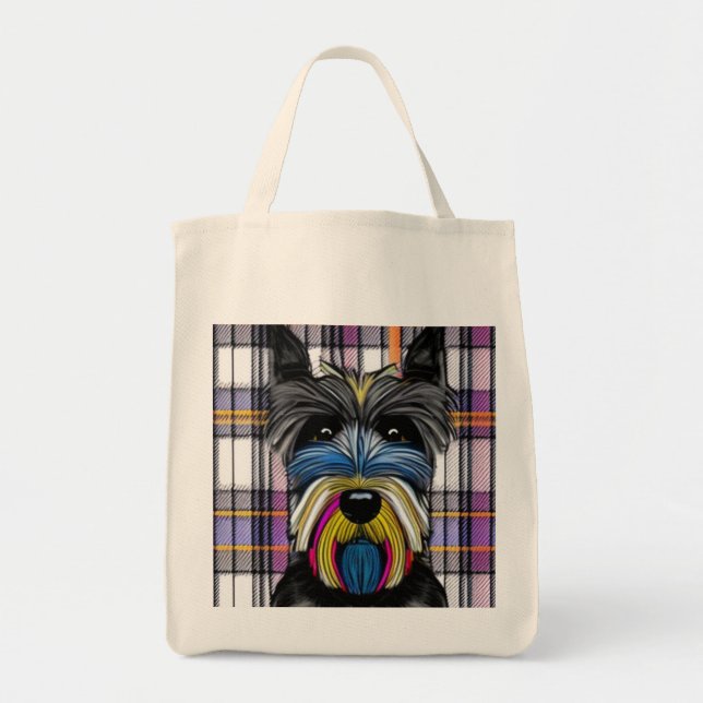 Scottie Dog Tote Bag (Front)
