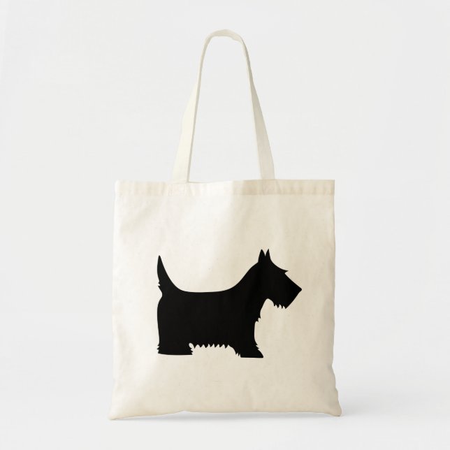 Scottie Dog Tote Bag (Front)