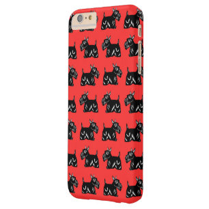 Scottie Dogs Red and Black iPhone 6 Plus Case