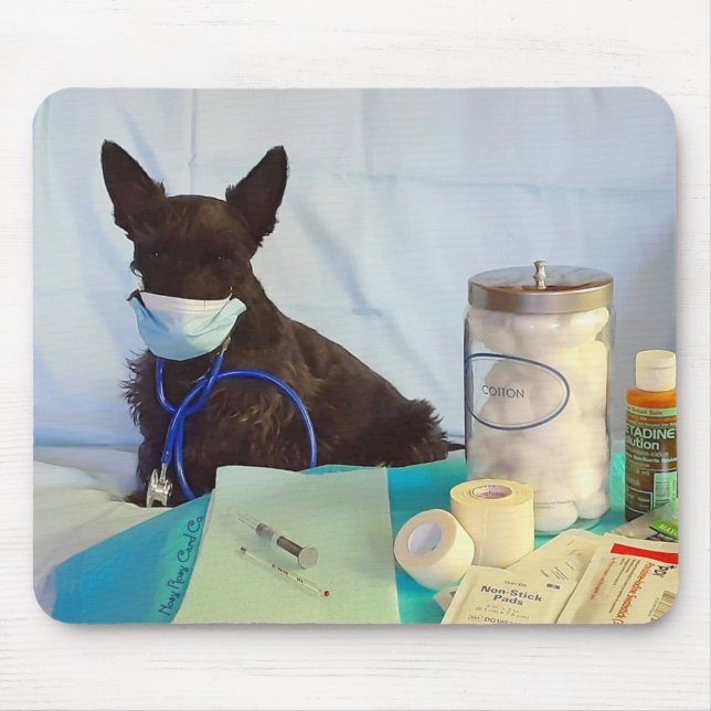 Scottie Dogtor  Mouse Pad (Front)