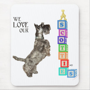 Scottie Finds a Prize Mouse Pad