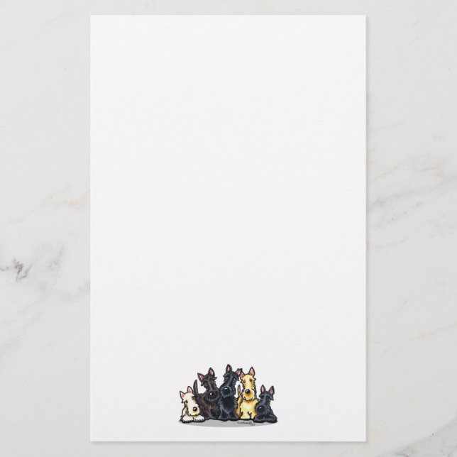 Scottie Five Stationery (Front)