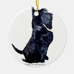 Scottie - Got Cookies? Ceramic Ornament