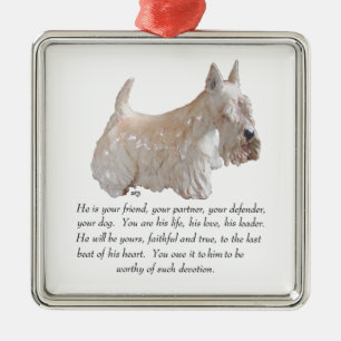 Scottie Keepsake Ornament