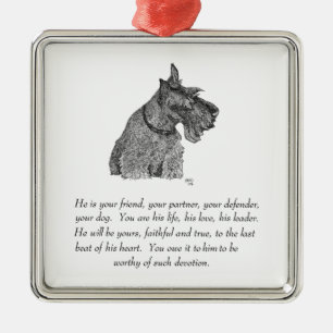 Scottie Keepsake Ornament