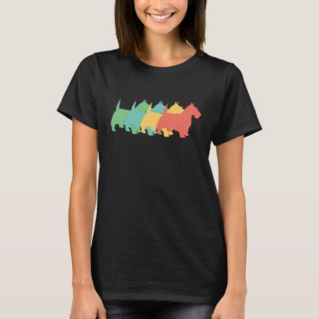 Scottie Retro Pop Art T-Shirt (Front)