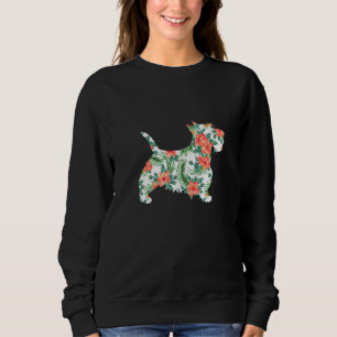 Scottie Scottish Terrier Aloha Hawaiian Dog Sweatshirt