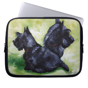 Scottie Scottish Terrier Dog Laptop Case