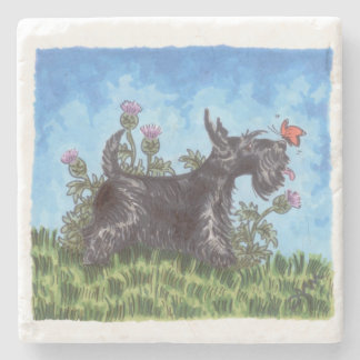 Scottie Stone Coaster