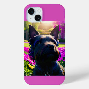 Scottie Terrier Puppy iPhone 15 Mini Case