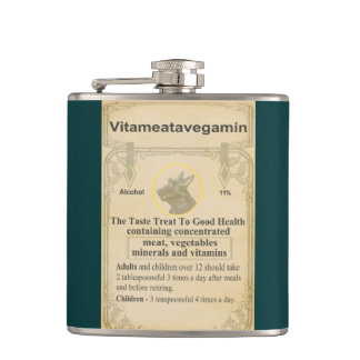 Scottie Vitameatavegamin Hip Flask