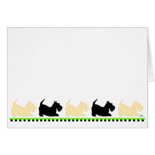 Scotties All in a Row