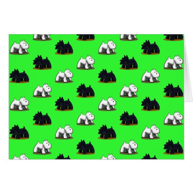 Scotties et Westies (Devant horizontal)