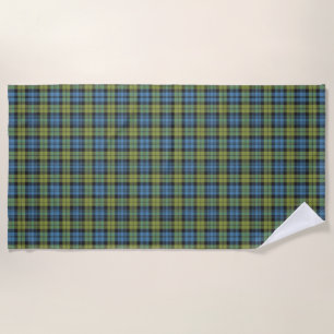 Scottish Accents Campbell Family Tartan Beach Towel
