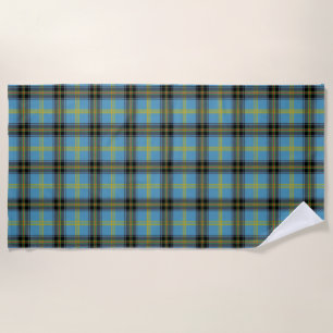 Scottish Accents Clan Bell Tartan Beach Towel