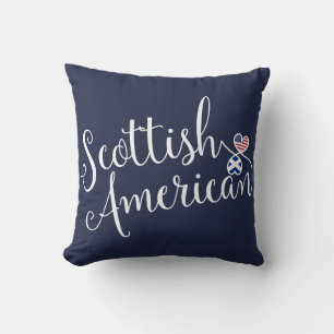 Scottish American Entwins Hearts Jeter Coussin
