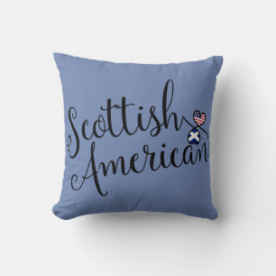 Scottish American Entwins Hearts Jeter Coussin