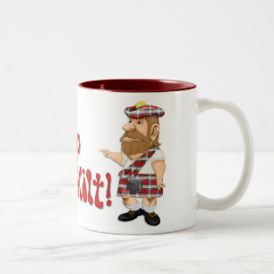 Scottish Attitude Two-Tone Coffee Mug