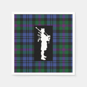 Scottish Bagpiper Napkins