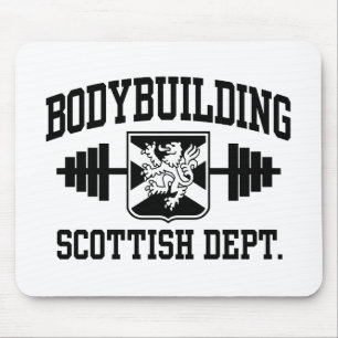 Scottish Bodybuilder Mouse Pad