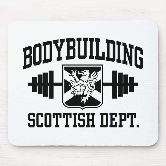 Scottish Bodybuilder Mouse Pad (Front)