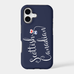 Scottish Canadian Entwined Hearts Cell Phone Case