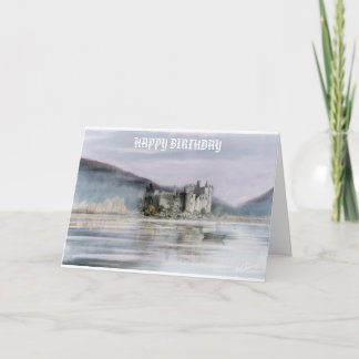 SCOTTISH CASTLE CARD