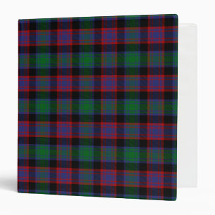 Scottish Clan Alexander Hunting Tartan Plaid Binder