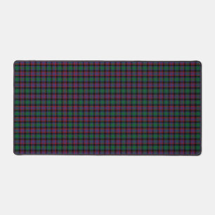 Scottish Clan Alexander Hunting Tartan Plaid Desk Mat