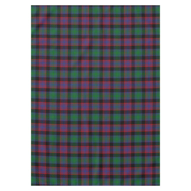 Scottish Clan Alexander Hunting Tartan Plaid Tablecloth (Front)