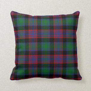 Scottish Clan Alexander Hunting Tartan Plaid Throw Pillow