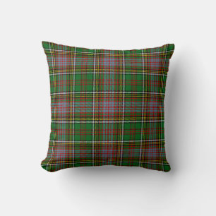 Scottish Clan Anderson of Kinnedear Hunting Tartan Throw Pillow