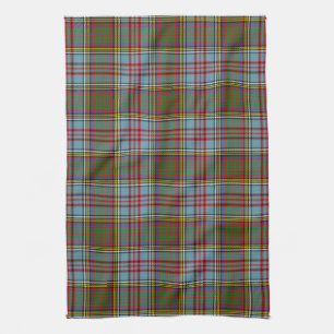 Scottish Clan Anderson Tartan Plaid Kitchen Towel