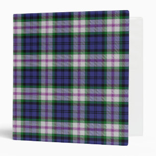 Scottish Clan Baird Dress Tartan Plaid Binder