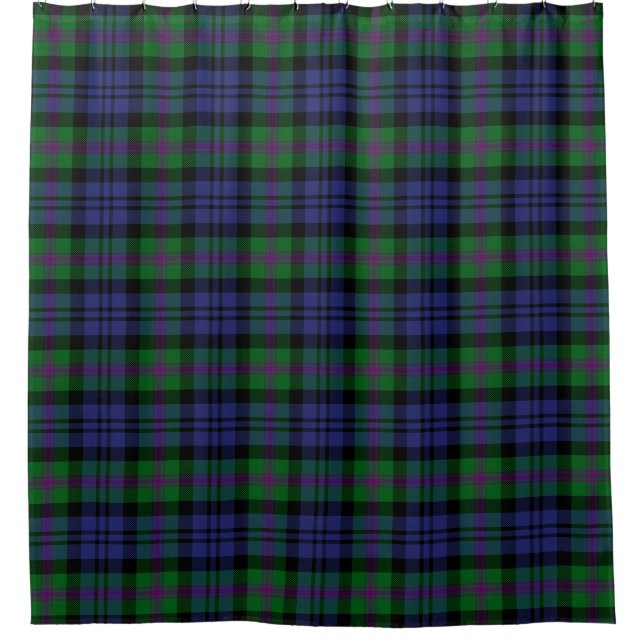 Scottish Clan Baird Tartan Plaid (Front)