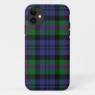 Scottish Clan Baird Tartan Plaid iPhone 11 Case