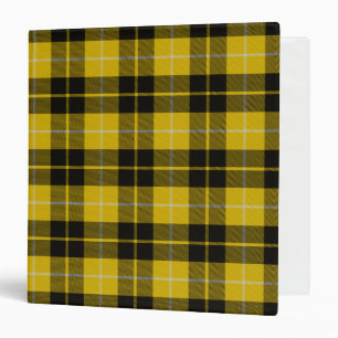 Scottish Clan Barclay Dress Tartan Plaid Binder