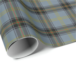 Scottish Clan Bell Tartan Wrapping Paper
