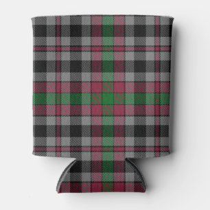 Scottish Clan Borthwick Tartan Plaid Can Cooler