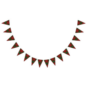 Scottish Clan Boyd Tartan Bunting Flags