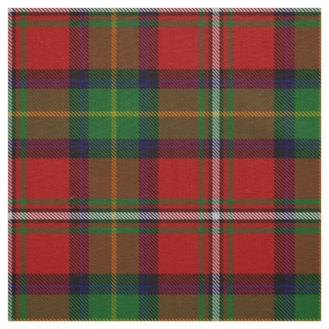 Scottish Clan Boyd Tartan Plaid Fabric (Swatch)