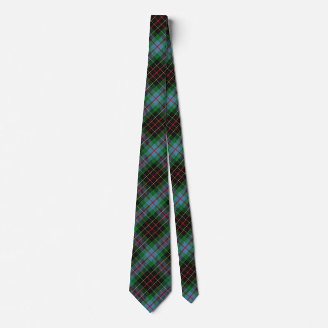 Scottish Clan Brodie Hunting Tartan Tie (Front)