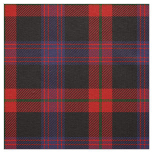 Scottish Clan Brown Tartan Plaid Fabric